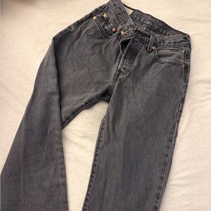 Levi's womens grey/black jeans